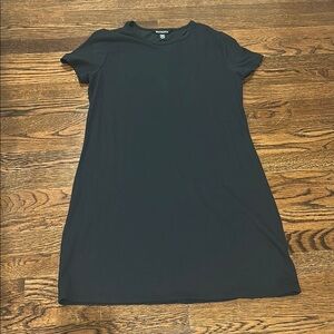 Athleta black essential t shirt dress